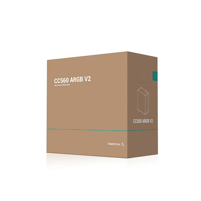 Компьютерный корпус Deepcool CC560 ARGB V2 без БП
