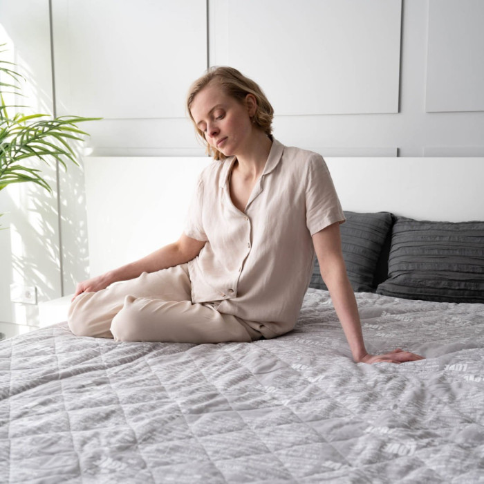 Электроодеяло EcoSapiens Grey 150 х180 см