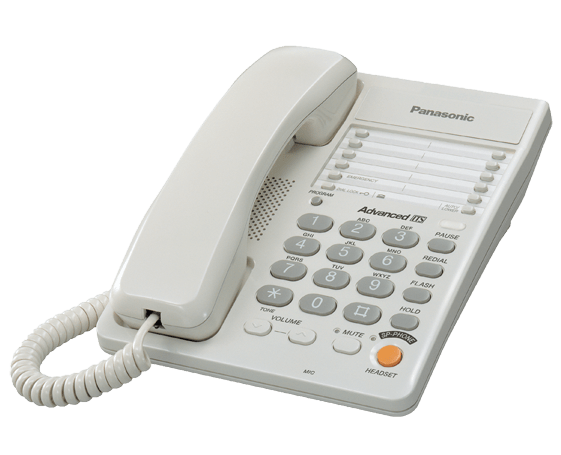 KX-TS2363 Проводной телефон (RUW) Белый