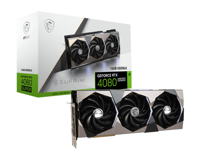 Видеокарта MSI GeForce RTX 4080 SUPER 16G SUPRIM, 16GB, GDDR6X, HDMI 3xDP