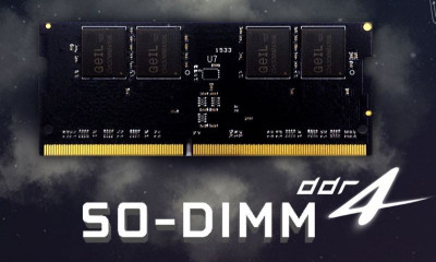 Оперативная память для ноутбука 16Gb DDR4 2400Hz GEIL PC4-19200 SO-DIMM 17-17-17-39 GS416GB2400C17S