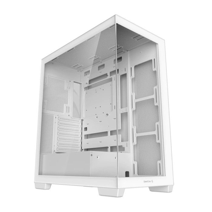 Case ATX midi tower DeepCool, CG580 WH,  (без БП), white