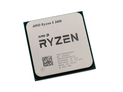 CPU AMD Ryzen 5 3600, 3.6GHz (Matisse, 4.2), 6C/12T, (100-000000031), 3/32MB, 65W, AM4, oem