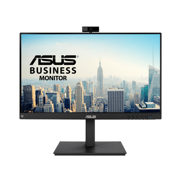 Монитор ASUS BE24EQSK 24" IPS, 16:9 FHD (1920x1080x75Hz),300cd/m2,1000:1,178/178,5ms,HDMI,DP,VGA,Sp 2W,WebCam,Black