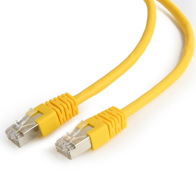 Cable  Patch cord  FTP 6e-Cat  5 m Cablexpert PP6-5M/Y-O, жёлтый