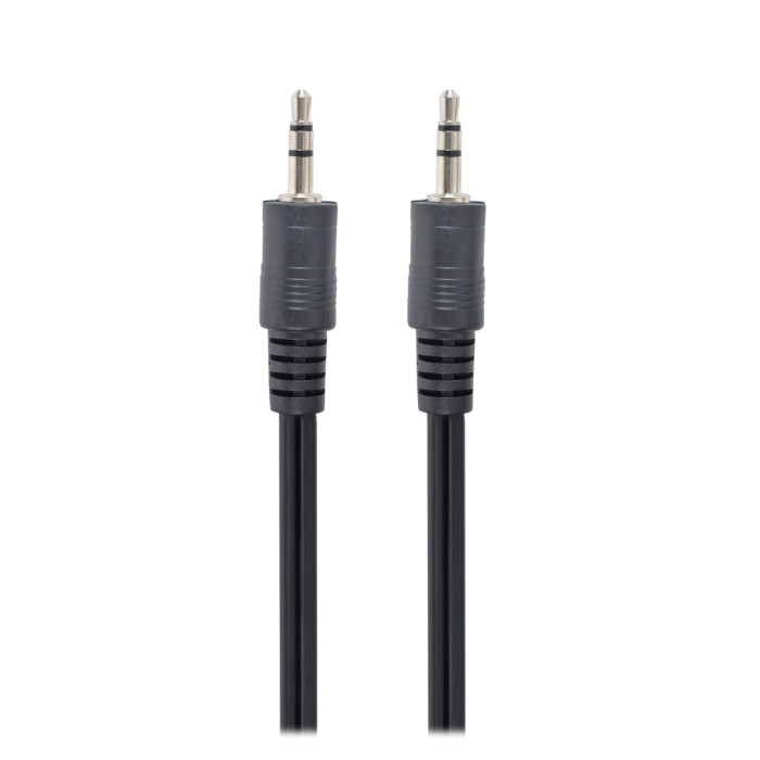 Cable Audio, 3.5mm/m - 3.5mm/m, Cablexpert CCA-404-3M, AUX, 3m, black