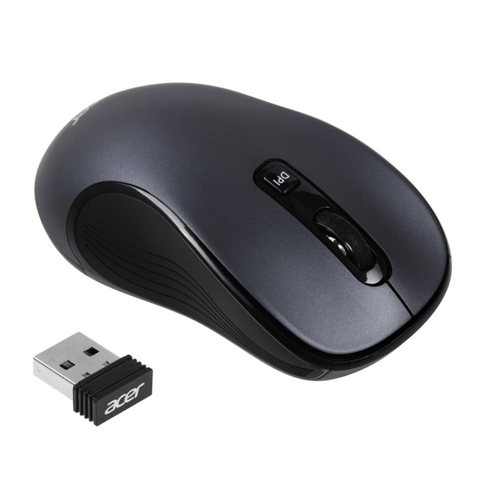 Mouse Acer OMR306, Optical 1600 dpi, 1AA, USB, black