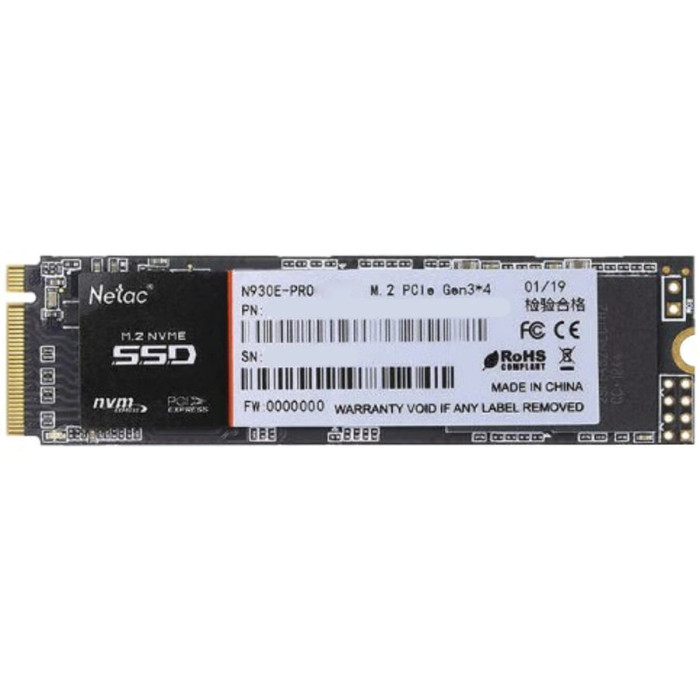 Netac N930E Pro PCIe 3 x4 M.2 2280 NVMe 3D NAND SSD 1TB, R/W up to 2130/1720MB/s