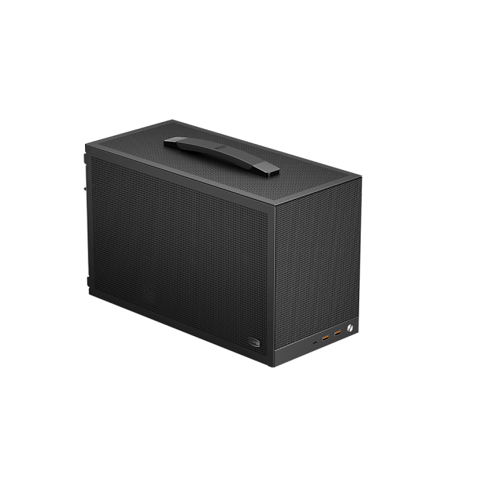 Корпус PCCooler K101 MESH GY 3F ITX 2xUSB3.0, 1xUSB-C, 3xFans, 1x3.5", 4x2.5" Grey
