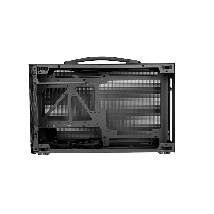 Корпус PCCooler K101 MESH GY 3F ITX 2xUSB3.0, 1xUSB-C, 3xFans, 1x3.5", 4x2.5" Grey