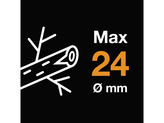 Секатор контактный FISKARS PowerStep с храповым механизмом (111670)