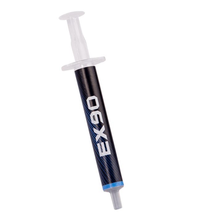 Термопаста PCCooler EX90, Теплопроводность - 14.8 Вт/мК, -50 +250 градусов. В шприце. 2гр. Gray