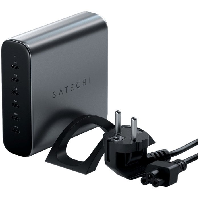 SATECHI 200W USB-C 6-Port PD GaN Charger - EU