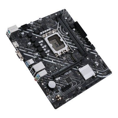 MB Socket1700, MATX, iH610 (VGA+HDMI), ASUS PRIME H610M-K D4, 2DDR4, PCIx16, PCIx1