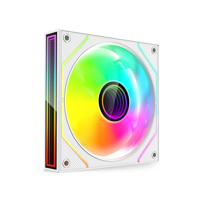 Fan for case, 12cm, Wintek, 1236-W12 ARGB Reverse,800-1200rpm,46.7CFM, 3 pin ARGB + 4 pin PWM