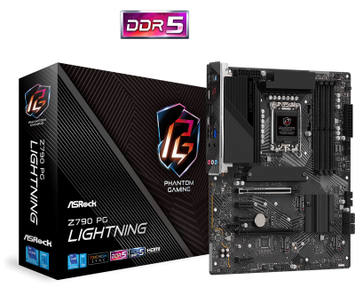 Материнская плата ASRock Z790 PG LIGHTNING LGA1700 4xDDR5 4xSATA 4xM.2 HDMI ATX
