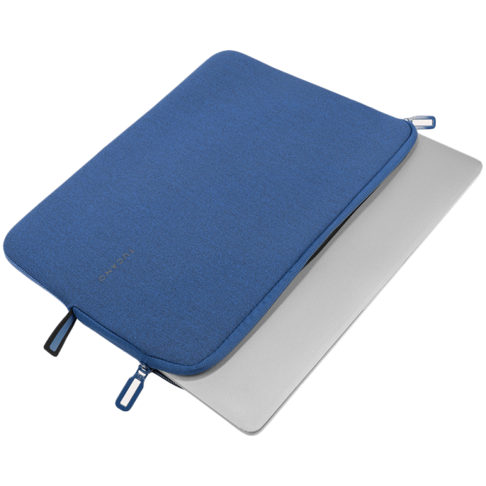 TUCANO MELANGE SLEEVES FOR MacBook Air 15 (2023)/ MacBook Pro 15 (2016-2019)/ Laptop 14/ Laptop 13 Blue