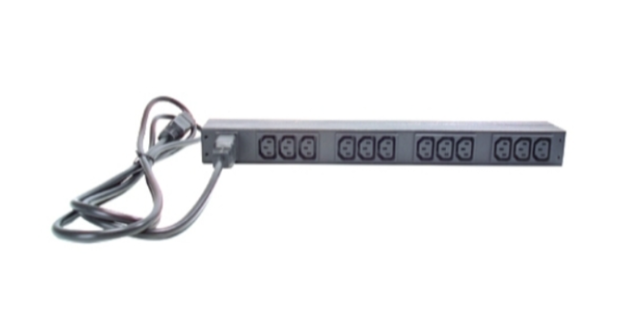 Rack PDU, Basic, 1U, 16A, 208/ 230V, (12)C13