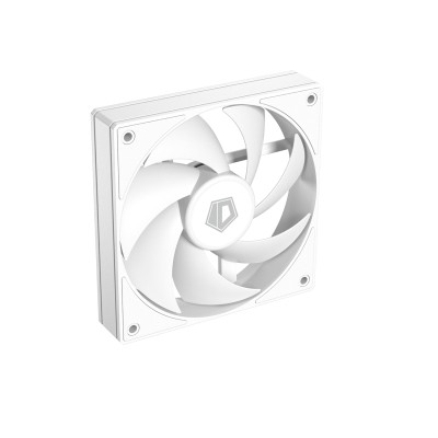 Fan for case, 12cm, ID-Cooling, AF-125-W, 500-2000rpm, 78.25CFM, 29.82dBA, white, 4pin