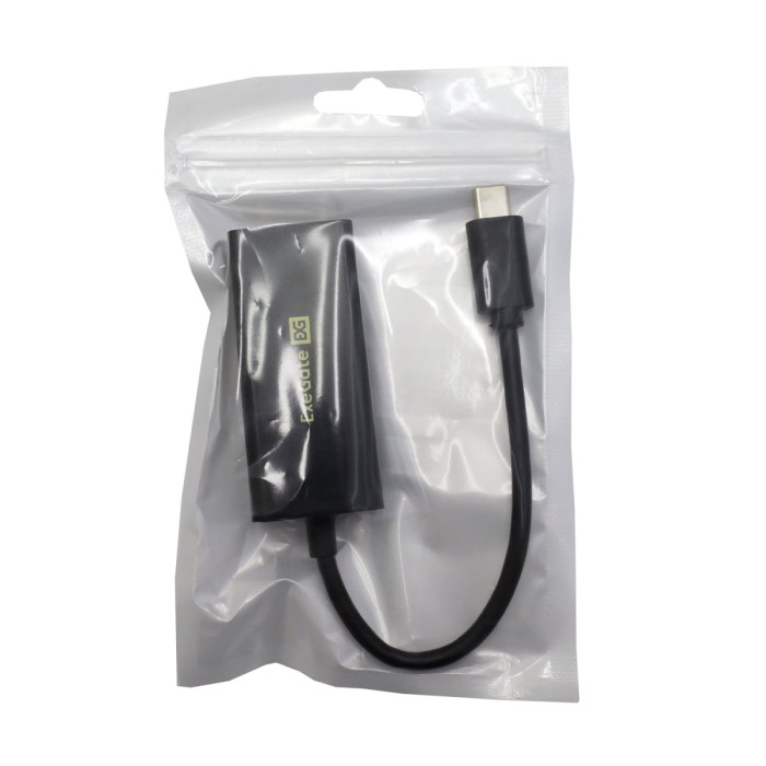 NIC Type-C, 10/100/1000 Mb, ExeGate EXE-736-45, USB LAN