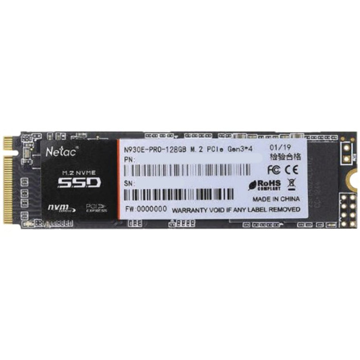 Netac N930E Pro PCIe 3 x4 M.2 2280 NVMe 3D NAND SSD 512GB, R/W up to 2080/1700MB/s