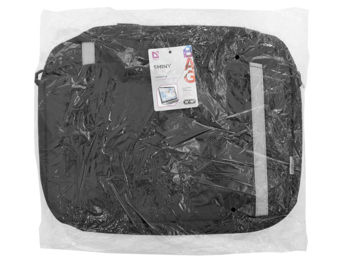 Сумка для ноутбука Defender Shiny, 26097, 15"/16", Black