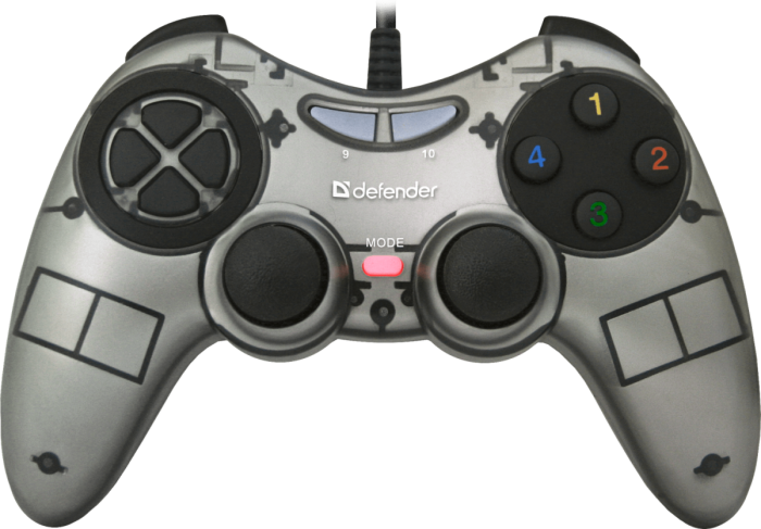 Геймпад Defender Zoom USB Xinput, 10 кнопок, 2 стика, 64244