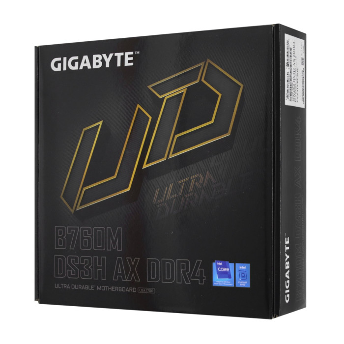 MB Socket1700, MATX, iB760 (2DP+HDMI), Gigabyte B760M DS3H AX DDR4, 4DDR4, PCIx16, 2PCIx1