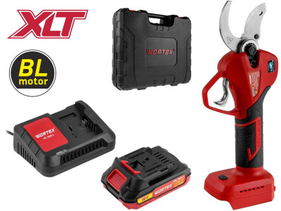 Аккум. секатор WORTEX CBS 2535-1 в чем. ALL1 с акб и з/у МЕГА АКЦИЯ