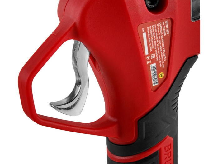 Аккум. секатор WORTEX CBS 2535-1 в чем. ALL1 с акб и з/у МЕГА АКЦИЯ