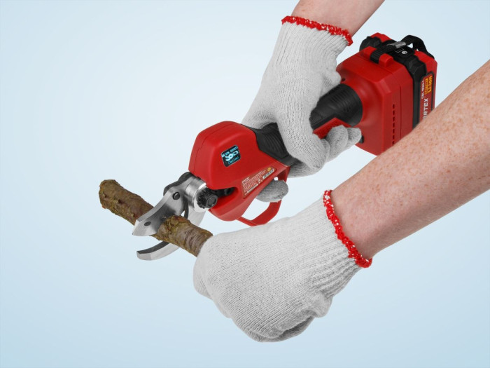 Аккум. секатор WORTEX CBS 2535-1 в чем. ALL1 с акб и з/у МЕГА АКЦИЯ