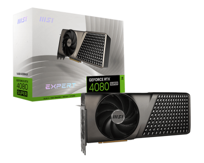 Видеокарта MSI GeForce RTX 4080 SUPER 16G EXPERT, 16GB, GDDR6X, 256-bit, HDMI 3xDP