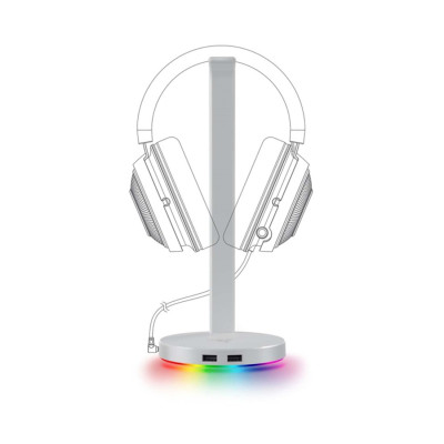 Подставка для наушников Razer Base Station V2 Chroma - Mercury