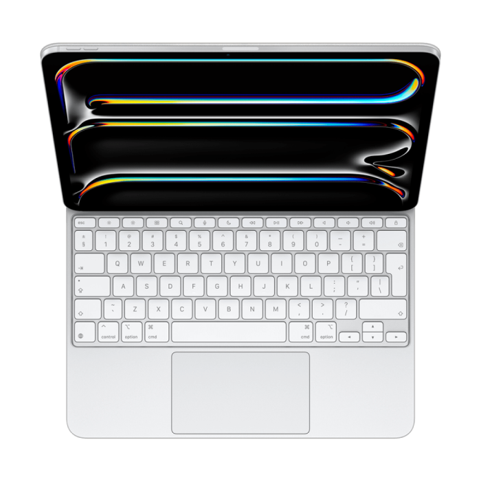 Magic Keyboard for iPad Pro 13‑inch (M4) - Russian - White,Model A2974