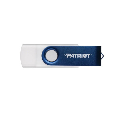 USB flash 128GB Patriot Xporter X550, PS128GX550AAD, USB 3.2/Type-C, white-blue