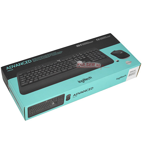 KeyBoard + mouse, USB, wireless, Logitech MK540, 6 hotkeys, 2AA/1AA, black (920-008686)