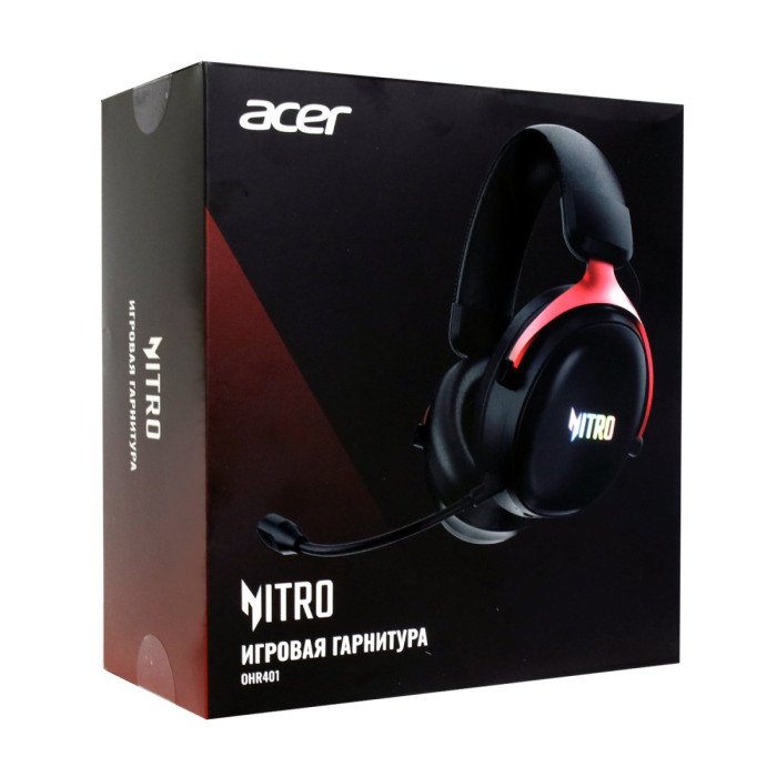 Bluetooth Garnitura Acer OHR401, 32ohm, 20-20000Hz, 102dB, BT 5.1/2.4G/cable , Black