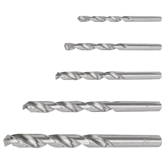 Сверла по металлу, набор 5пр. (4-6, 8, 10мм) 60724 YF-DBS05