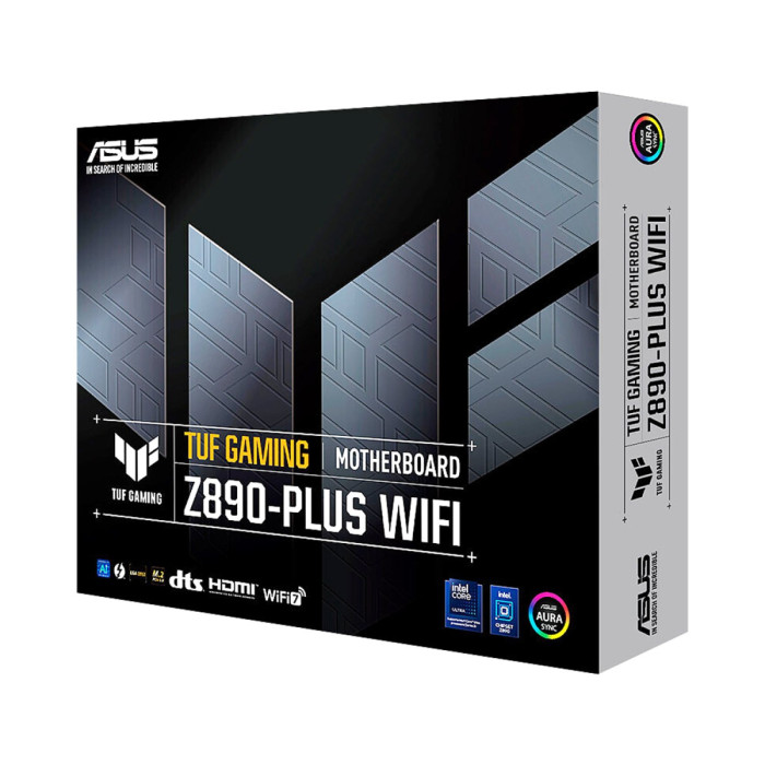 MB Socket1851, ATX, iZ890 (DP+HDMI) ASUS TUF GAMING Z890-PLUS WIFI, 4DDR5, 2PCIx16, 2PCIx1