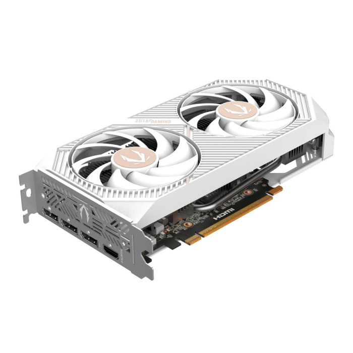 GPU NVIDIA, 8 GB, ZOTAC RTX 5050 TWIN EDGE OC WHITE ED [ZT-B50500Q-10M],HDMI/3DP,GDDR6/128-bit