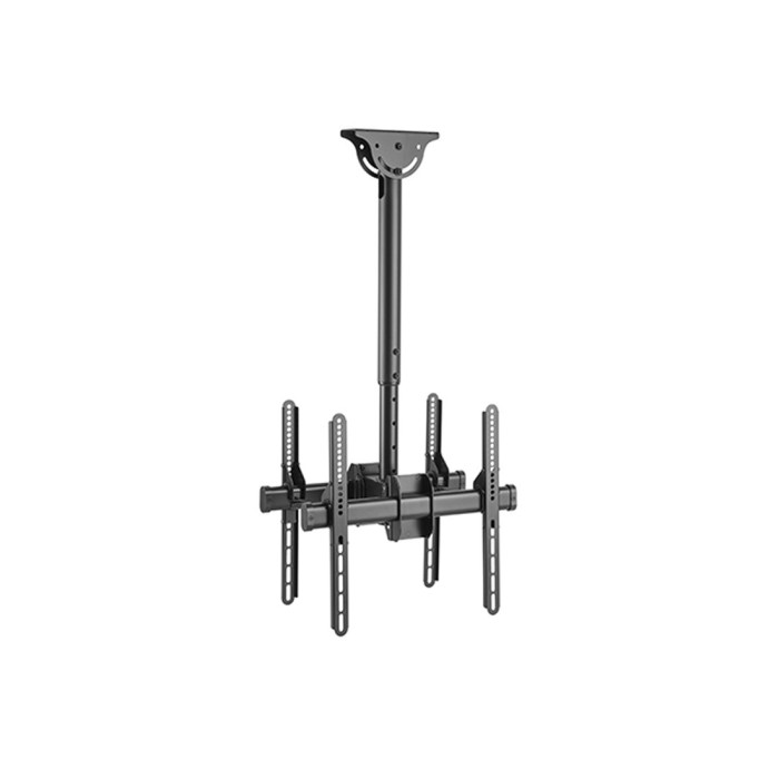 Кронштейн потолочный Brateck PLB-CE944-01SD для 2-х ТВ и мониторов, 32"-55"