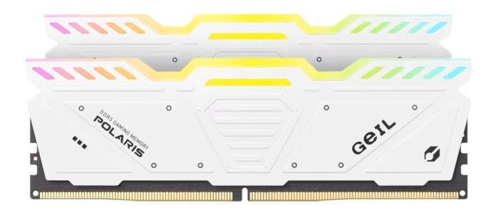 Оперативная память 32GB Kit (2x16GB) GEIL Polaris RGB 6000Mhz DDR5 GOSW532GB6000C38BDC White