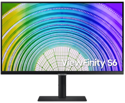 Монитор 27&quot; SAMSUNG LS27A600UUIXCI IPS 2560x1440 75Hz 5мс 300кд/м2 1000:1 1xHDMI 1xDP 3xUSB 1xUSB-C