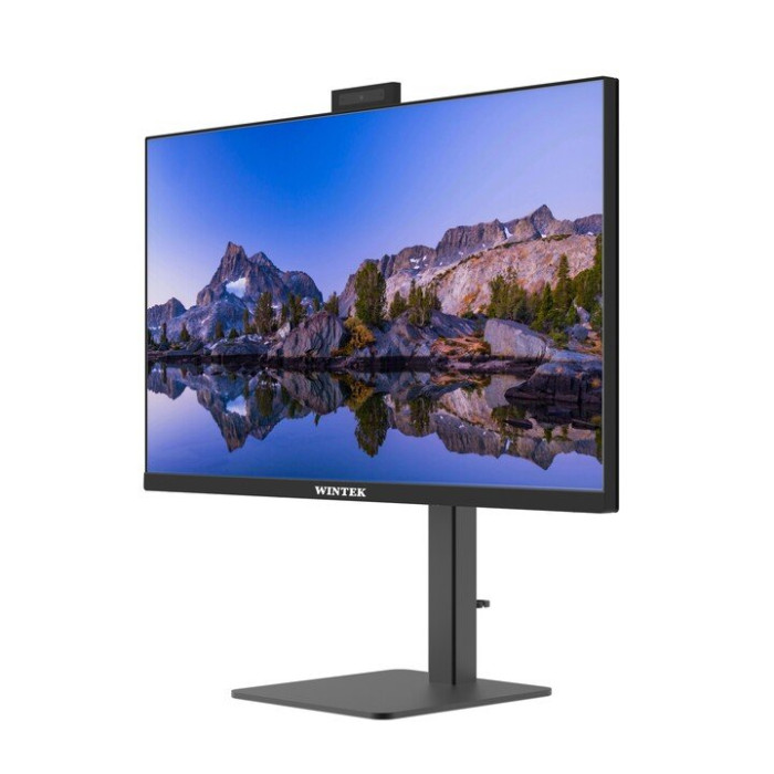 Моноблочная система Wintek BF2402 23.8'' FHD IPS (подставка с возможностью регулировки по высоте и портретного режима)/MB H610/SO-DIMM DDR4/WiFi/BT/Card Reader/клавиатура+мышь, блок питания 220Вт HuntKey