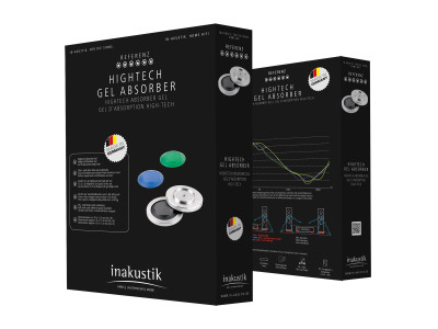 Inakustik Антивибрационные подставки Reference High Tech Gel-Absorber (4 шт) EAN:4001985513116
