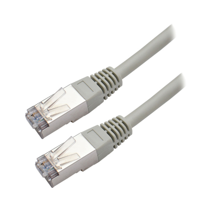 Cable  Patch cord  FTP 6e-Cat 20 m Cablexpert PP6-20M, серый