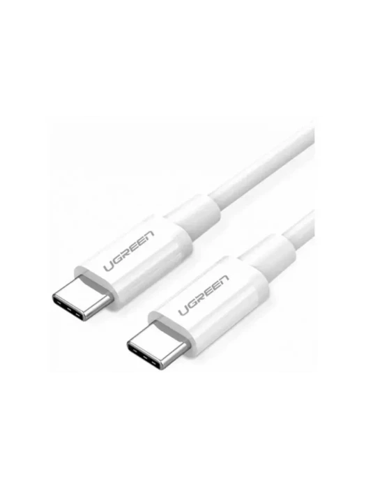 Кабель Ugreen US264 USB 2.0 C M/M ABS Cover 2m White 60520