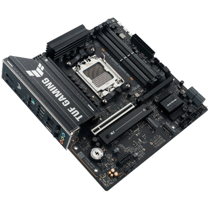 ASUS Main Board Desktop AMD Socket AM5 AMD B850 Chipset 4 x DIMM slots, max. 256GB, DDR5 1 x DisplayPort1 x HDMI port 1 x Wi-Fi module 3 x M.2 slots 4 x SATA ATX Form Factor