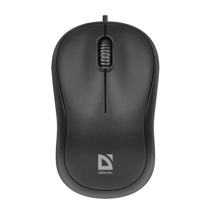 Мышь проводная Defender Patch MS-759 (Черный), USB 2кн, 1кл-кн, коробочка,  НОВИНКА!