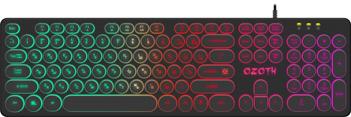 Клавиатура USB Defender Ozoth GK-106